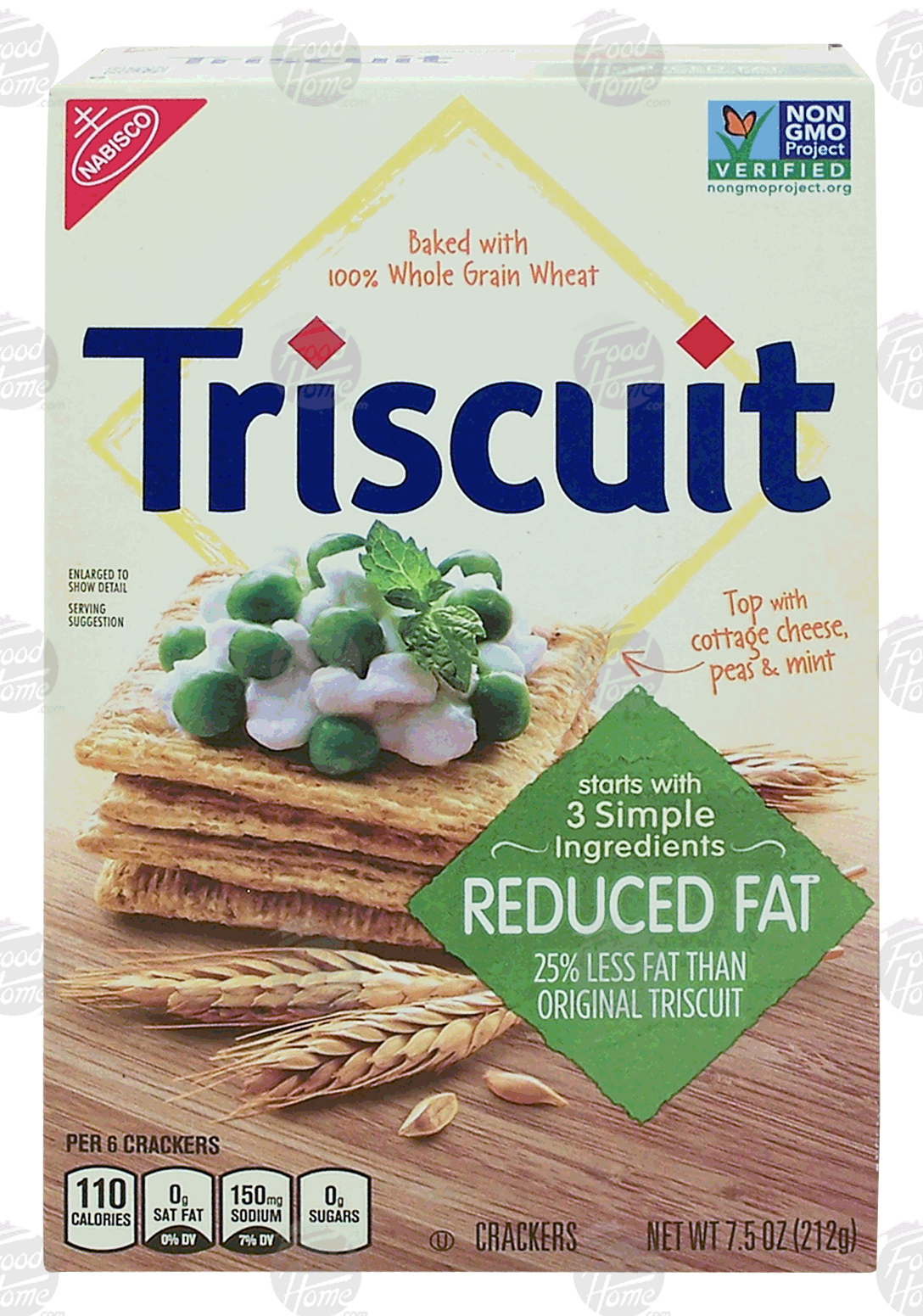 Nabisco Triscuit reduced fat crackers Full-Size Picture